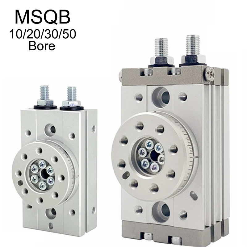 MSQB серии MSQB10A MSQB20A MSQB30A MSQB50A MSQB10R MSQB20R MSQB30R оригинальная пневматическая вращающаяся