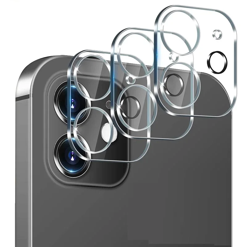 

Защитная стеклянная пленка, закаленное стекло для iPhone 12 Pro 11 Pro Max 12 Mini, Защитная пленка для объектива камеры