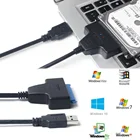 Жесткий диск SATA адаптер кабельного штекера 5 Гбитс USB 3,0 для жесткого диска SATA HDD кабель SSD 2,5 дюймовый жесткий диск внешний адаптер данных