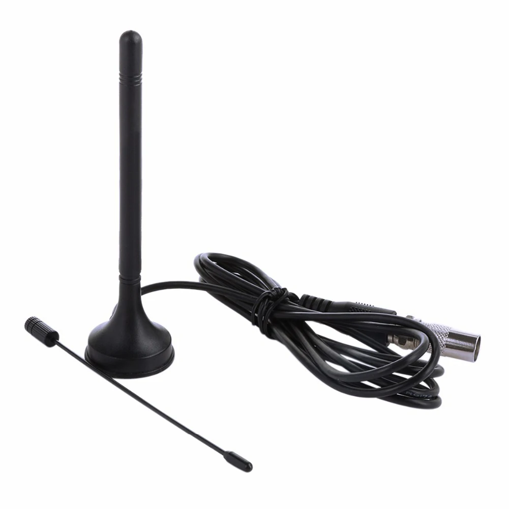 

Signal Reception Home Aerial Easy Installation Portable Base Flat Enhancement Dual Digital Mini TV Antenna Indoor HD Long Range