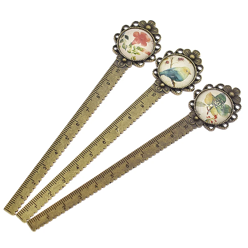 Многофункциональная винтажная металлическая линейка для рукоделия