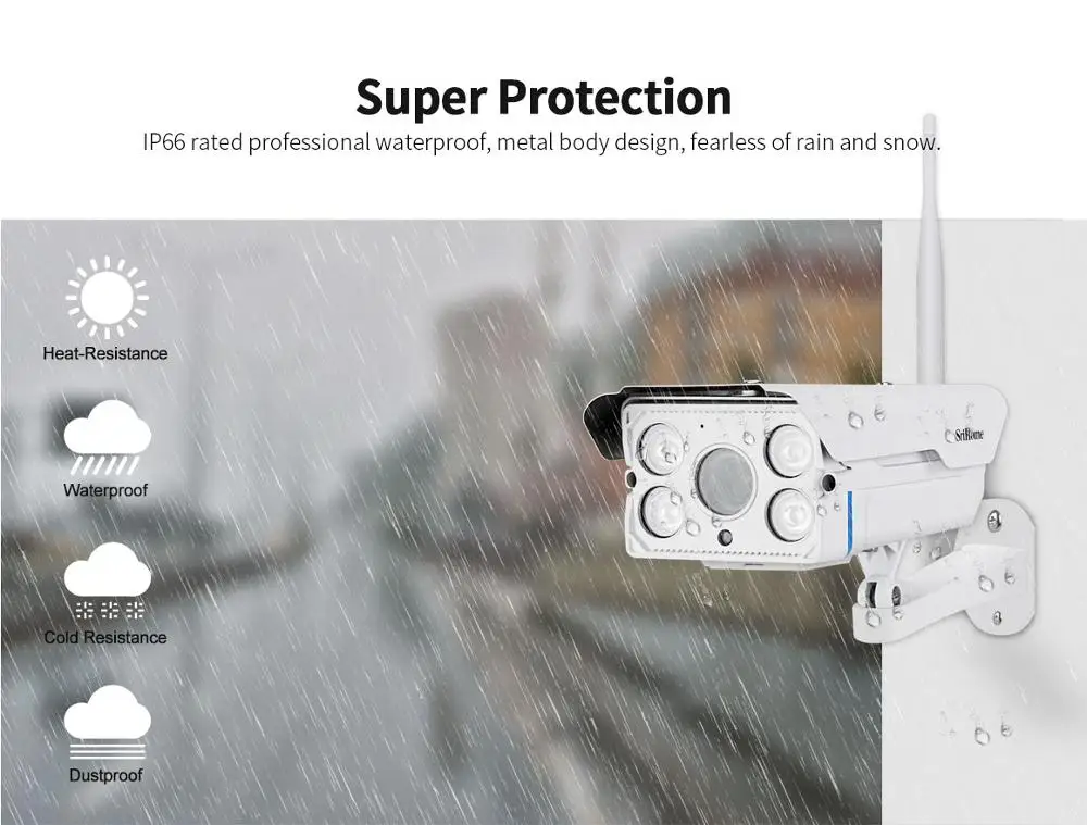 Sricam SH027 открытый 3MP 5xzoom Беспроводной H265 ONVIF CCTV Водонепроницаемый Ночное видение 40