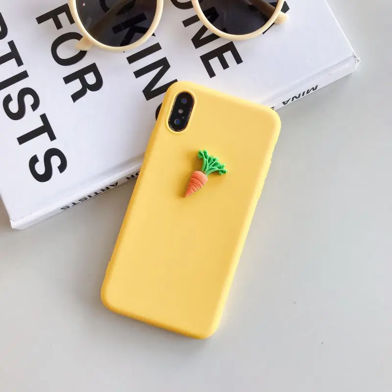 8 3D с милым фруктовым силиконовый чехол для samsung galaxy A70 A80 A60 A50 A40 A30 A20 A10 задняя крышка на 70 50 40 30 M20 M30 чехол для телефона - Цвет: 8