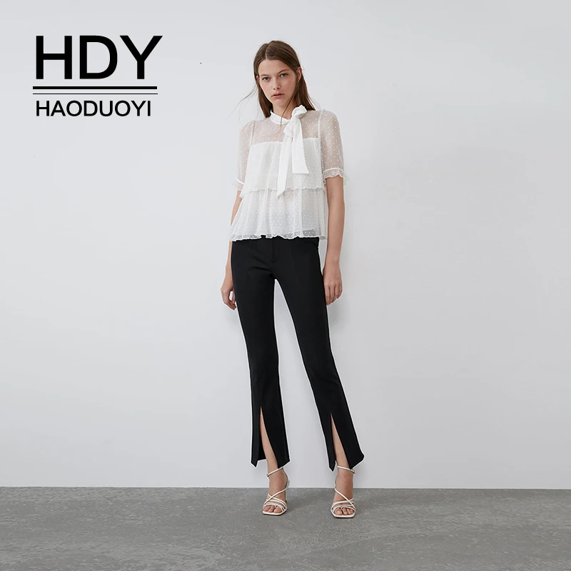 HDY Haoduoyi Новое поступление Женская Осенняя мода Офисная Леди трендовая