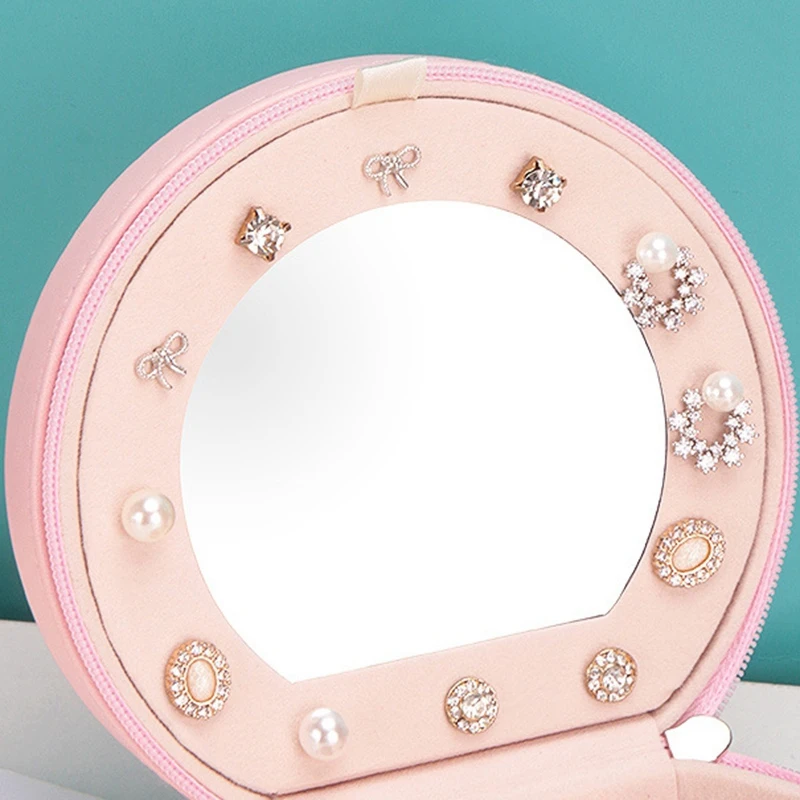 

Portable Jewelry Box Jewelry Storage Box Jewelry Box Earring Storage Box Earrings Small Delicate Box