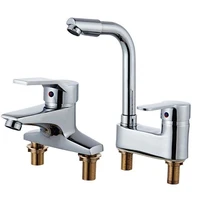 stylish elegant bathroom basin faucet brass vessel sink water tap mixer chrome finish water tap accessories single hole e11798