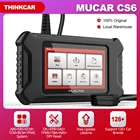 Диагностический сканер MUCAR CS2CS4CS6 OBD2, устройство для считывания кодов для автомобиля, система 6 сбросов ABSSRSTPMS, PK Thinkscan plus