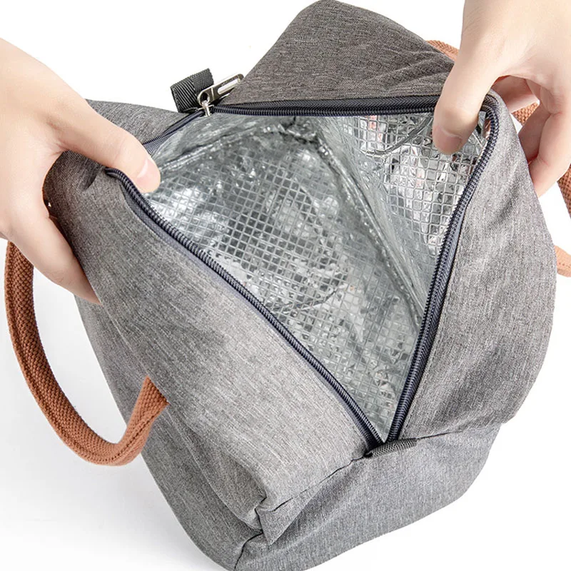 Портативная сумка для обеда женщин и мужчин термоохладитель риса сохраняющий