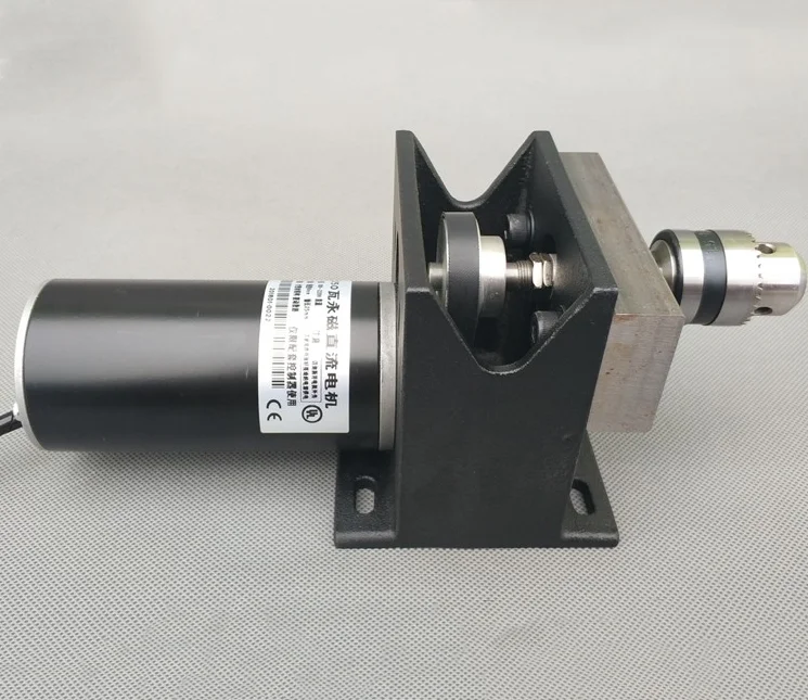 Сверлильный патрон шпиндель токарного станка 350 Вт 1000 об/мин 3000 DIY токарный станок