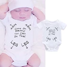 Детский комбинезон с коротким рукавом, на возраст 0-24 месяца