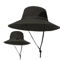uv protection bucket hat fishing hunting safari summer sun hat fishermans hat outdoor caps straw beach hat