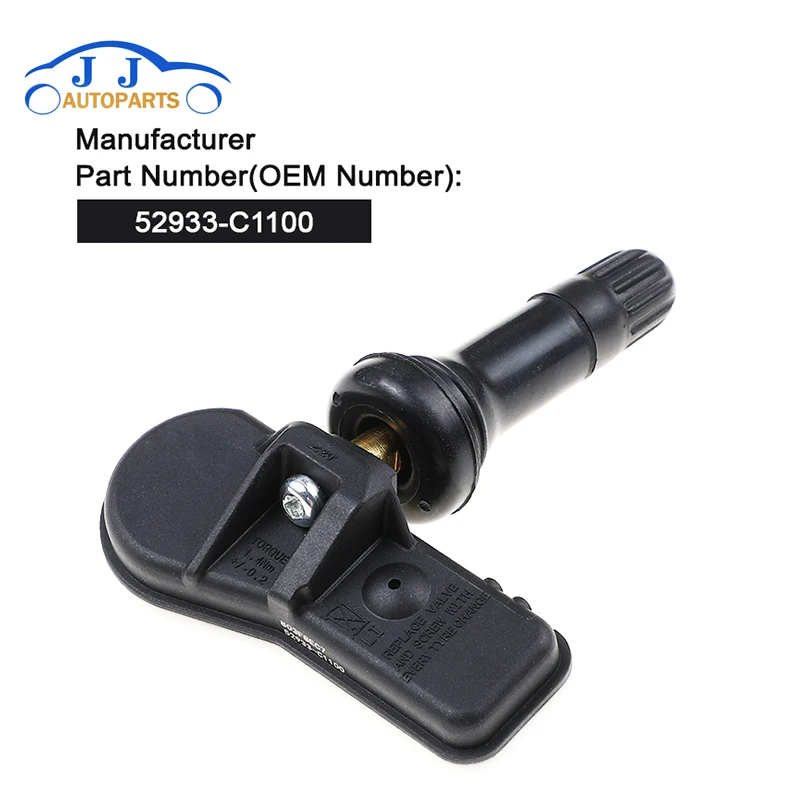Датчик контроля давления в шинах YAOPEI 52933 C1100 433 МГц TPMS для Hyundai Sonata Tucson i20 ix35|tire pressure