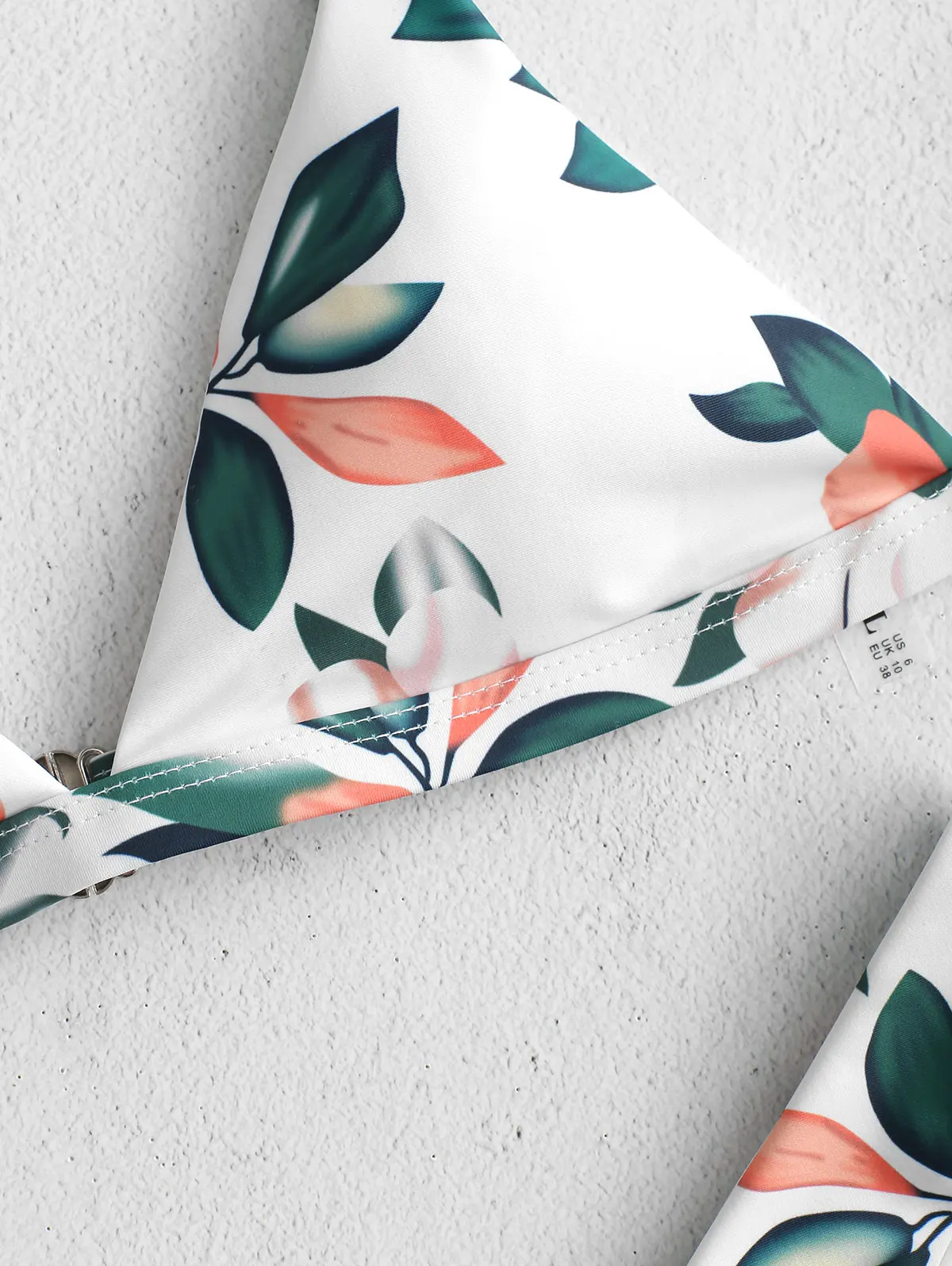 Женский купальник бикини с принтом листьев 2021 | Спорт и развлечения