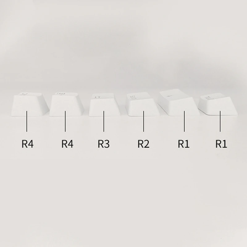 104 Keycap Group выгравирован белый PBT двухцветный впрыск подходит для механической