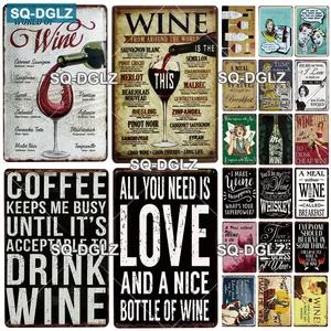 SQ-DGLZ металлический знак с изображением Вселенной, винтажный жестяной знак, Настенный декор для бара и вина, металлические поделки, домашний декор, картина, таблички, художественный плакат