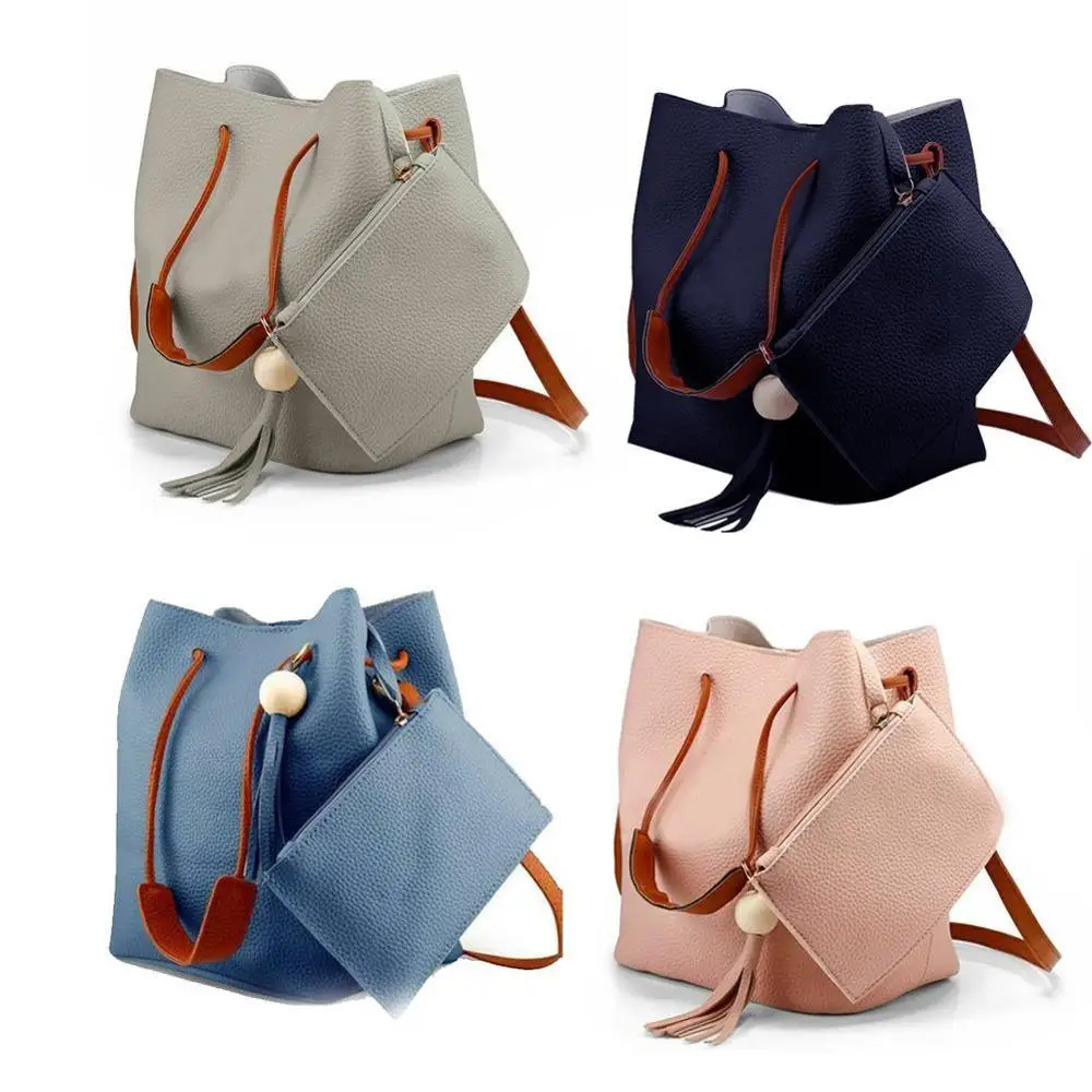 Женская сумка на плечо с кисточками через Новая модная женская из искусственной