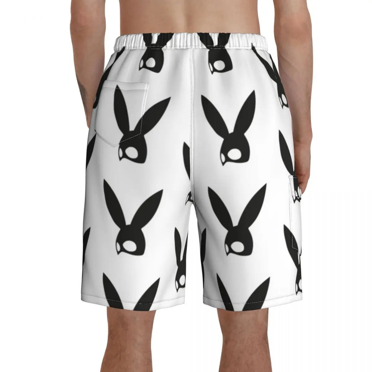 

Ariana Grande Board Shorts Polyester Swimming Trunks Bathing Pattern Men Swim Trunks