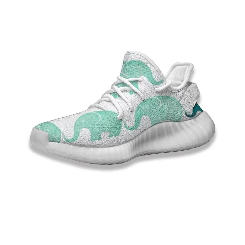 

Sports shoes women 2021 spring and summer new cute girl elephant pattern fresh casual comfortable running shoes