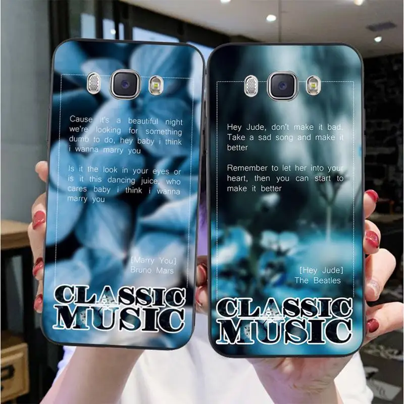 

Aesthetics Songs Lyrics Aesthetic Phone Case For Samsung J7 J8 J6 J4Plus J5 J7Prime J2 J5Prime M10 M20 M30