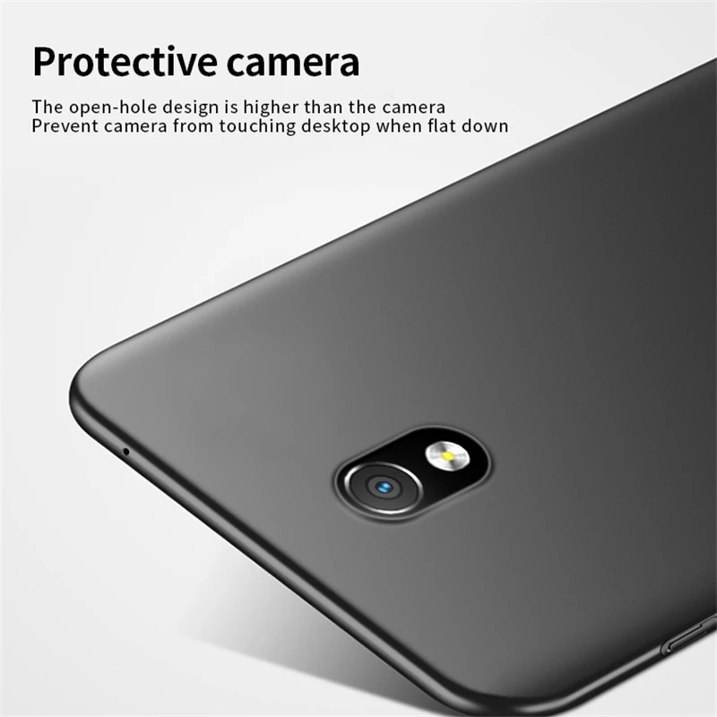 Для Xiaomi Redmi 8A чехол ультра тонкий жесткий Защитный для телефона |