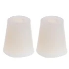 2 шт., пробка из силиконовой резины с отверстием