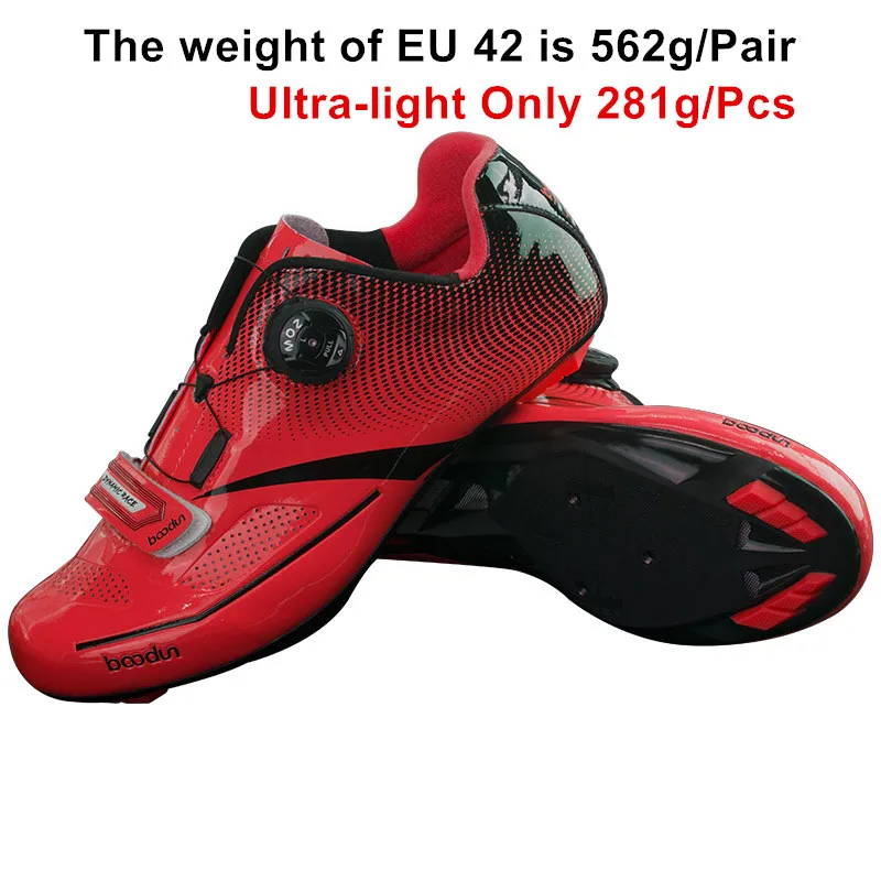 Кроссовки BOODUN мужские для велоспорта обувь шоссейного велосипеда