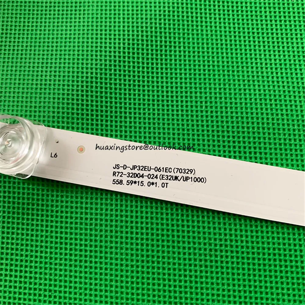 LED Подсветка для 32BC6600 JS-D-JP32EU-061EC(70329) R72-32D04-024 32D2006C2W6C1B55815M-HJ 6LED 560мм вкл.