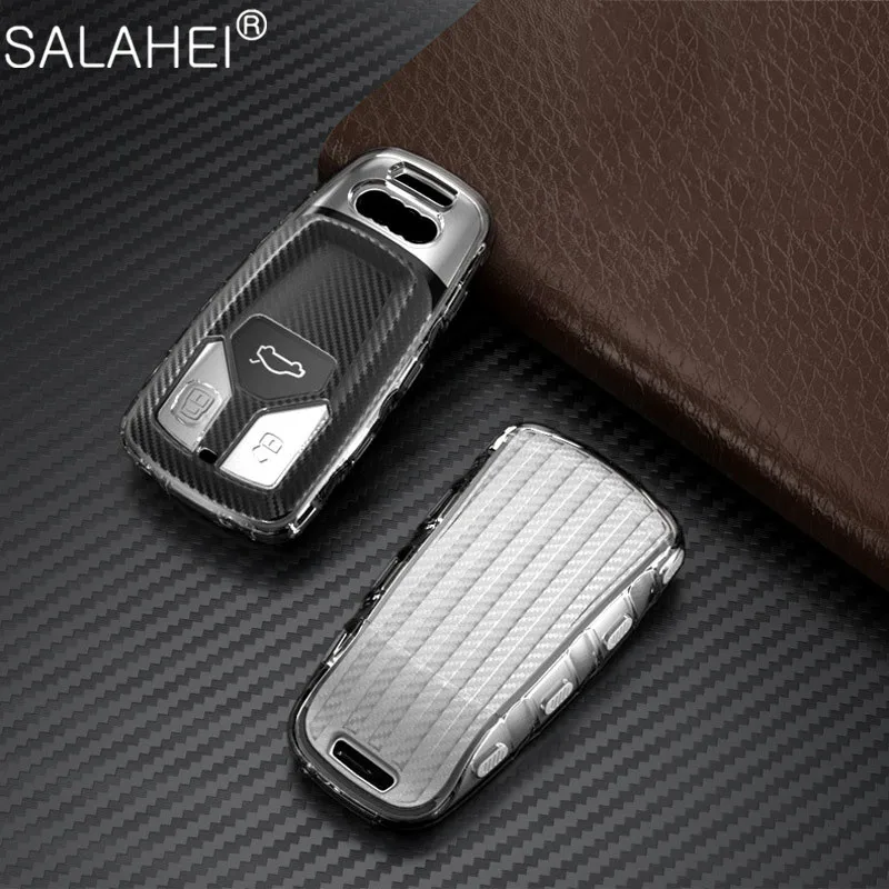 

Colorful Soft TPU Car Key Case Cover Shell For Audi A3 A4 A4L B5 B6 B7 B8 B9 A5 A6 A6L C5 C6 Q3 Q5 Q7 S5 S7 RS3 TT Accessories