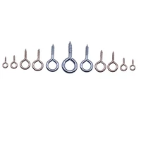 500 pcs eye screws diy jewelry wood products processing hardware fasteners screws wholesale 6 models optional screw rings
