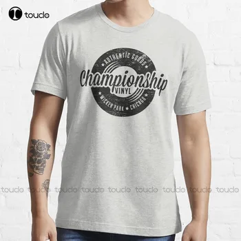 Championship Vinyl (worn look) T-Shirt mens tee shirts Custom aldult Teen unisex digital printing xs-5xl All seasons cotton