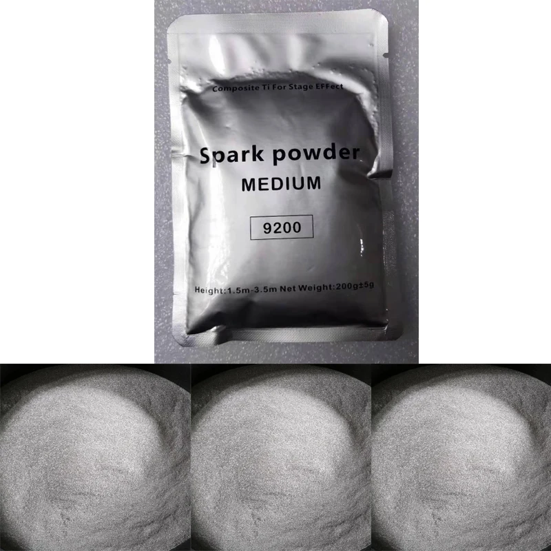 10X MSDS Ti порошок 200 г/пакет титановый металлический для холодной свечи фонтанный