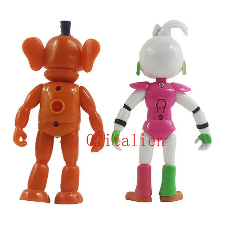 Оливиан 8 шт./компл. полночная игрушка медведь безопасности брейк вер светильник