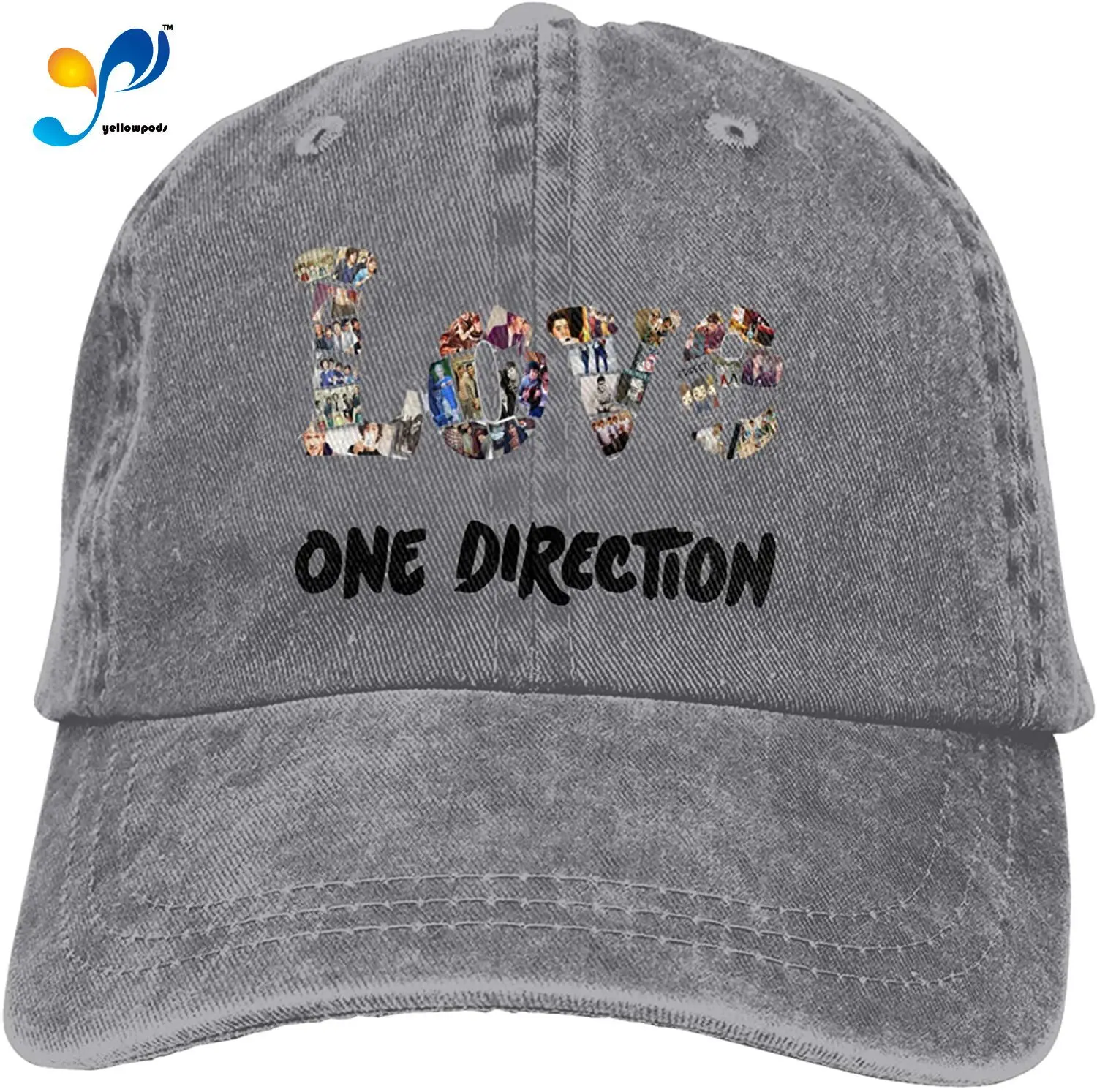 Подчеркнутой Band Кепка с якорем Винтаж Регулируемый унисекс Бейсбол