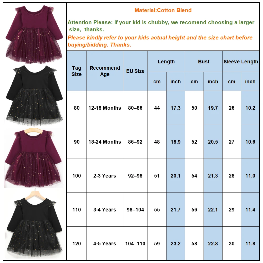 Платье принцессы с длинным рукавом для маленьких девочек одежда бальное