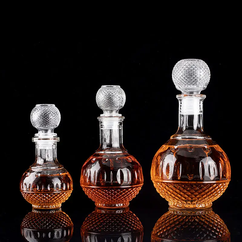 

Glass Wine Decanter Household Wine Dispenser Western Empty Wine Bottle Wine Storage Set European Style Set Whiskey Decanter Cup