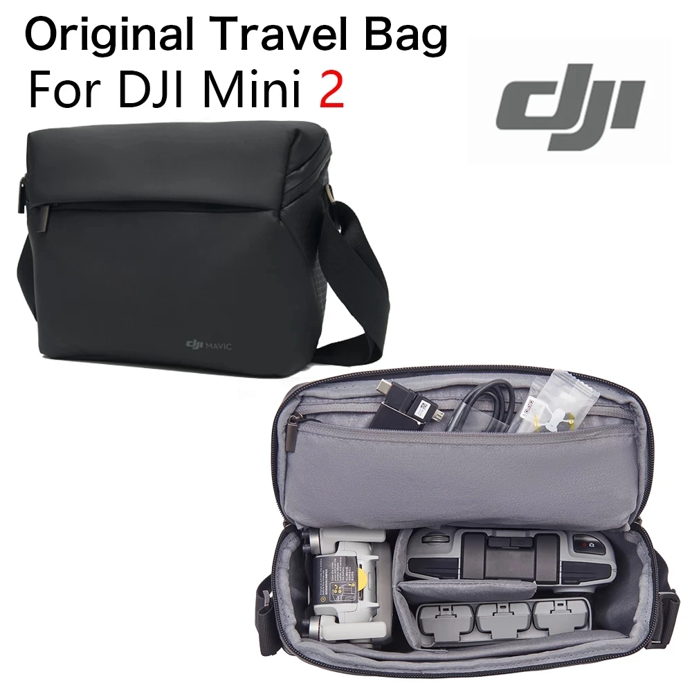 

Original DJI Mavic Mini 2 Carrying Case Shoulder Bag Storage Bag for Mavic Air 2/Mavic Mini 2/Air 2S Drone Camera Accessories