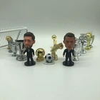 Куклы Soccerwe Soccer Champion 6,5 см, металлические украшения, аксессуары, Мини Кубок, куклы для коллекций