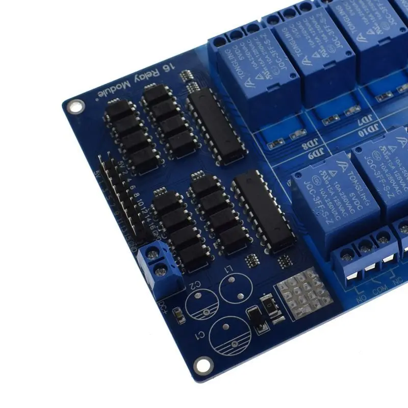1 шт. 5 в 12 В 16 канальный релейный модуль для arduino ARM PIC AVR DSP электронный релейный ремень оптрон изоляция 16 дорога