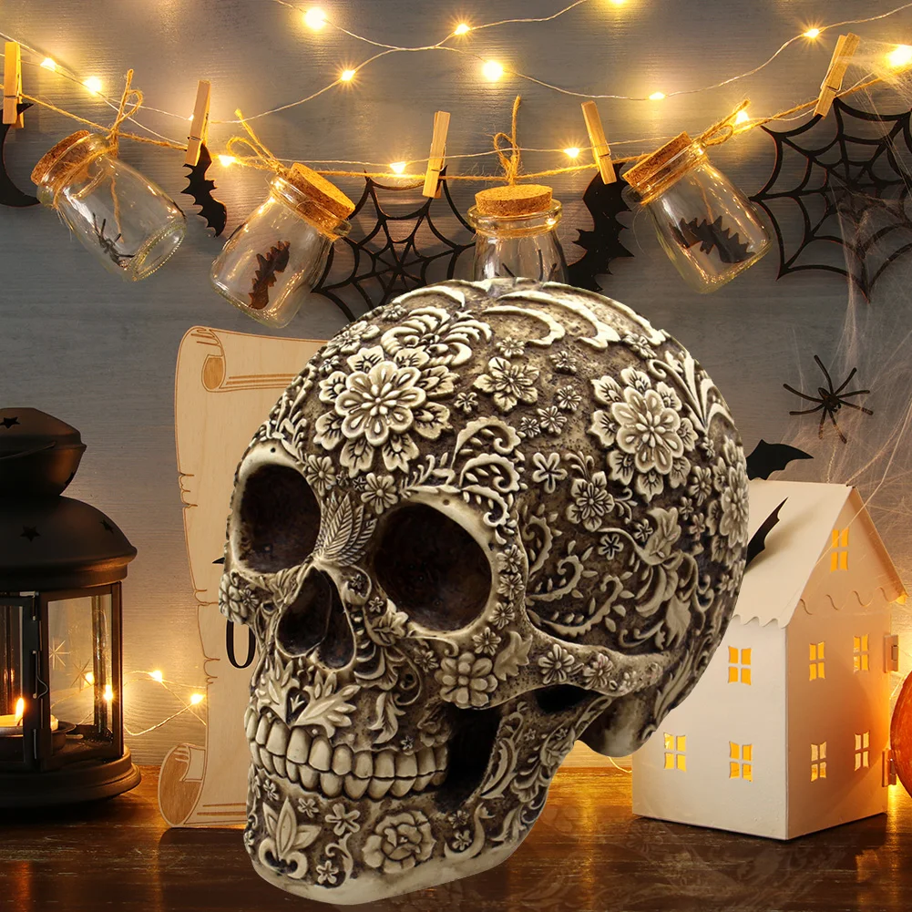 2021 Горячая Статуи скульптуры смолы домашние украшения для Хэллоуина