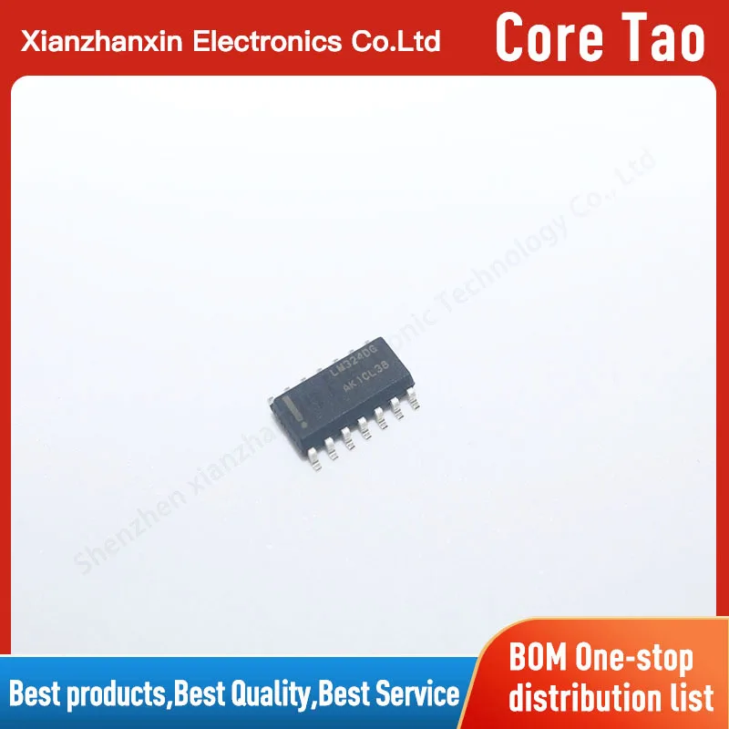 5 ~ 50 шт./партия LM324 LM324DG LM324DR2G SOP14, новый оригинальный операционный усилитель дороги