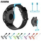 Силиконовый чехол FIFATA с пылезащищенным разъемом для Garmin Fenix5, 5, 5, 6, 6S, 6X, Vivoactive, 4, 3, Venu, защита для зарядки часов и порта