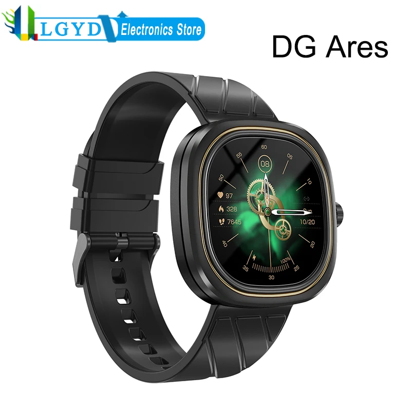 

DOOGEE DG Ares Smart Watch 1.32 inch LCD Screen 3ATM Waterproof Support 24 Sports Modes / Heart Rate & Blood Oxygen Monitoring