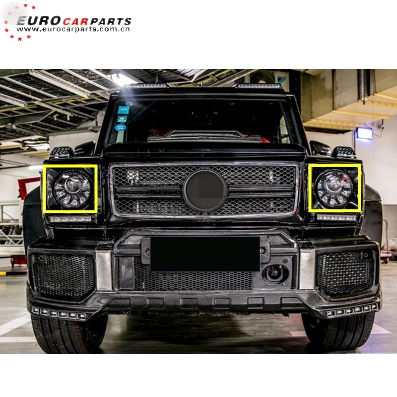 W463 головной светильник подходит для MB g класс G500 G55 G63 G65 M стиль черный аксессуар