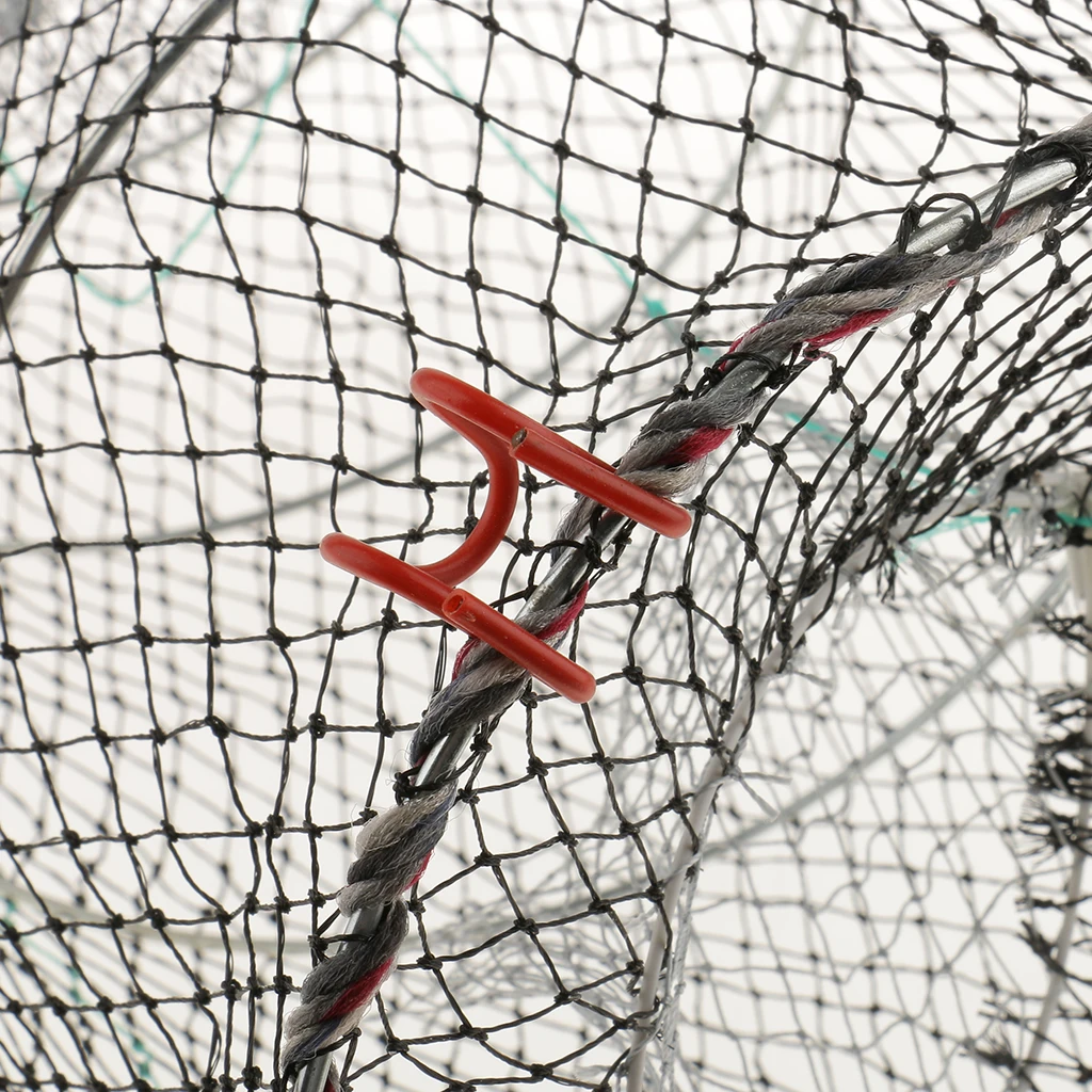 

Foldable Fishing Net Trap and Dip Shrimp Net Cage for Catching Small Fish Eels Lobster Minnows Shrimp Crawfish