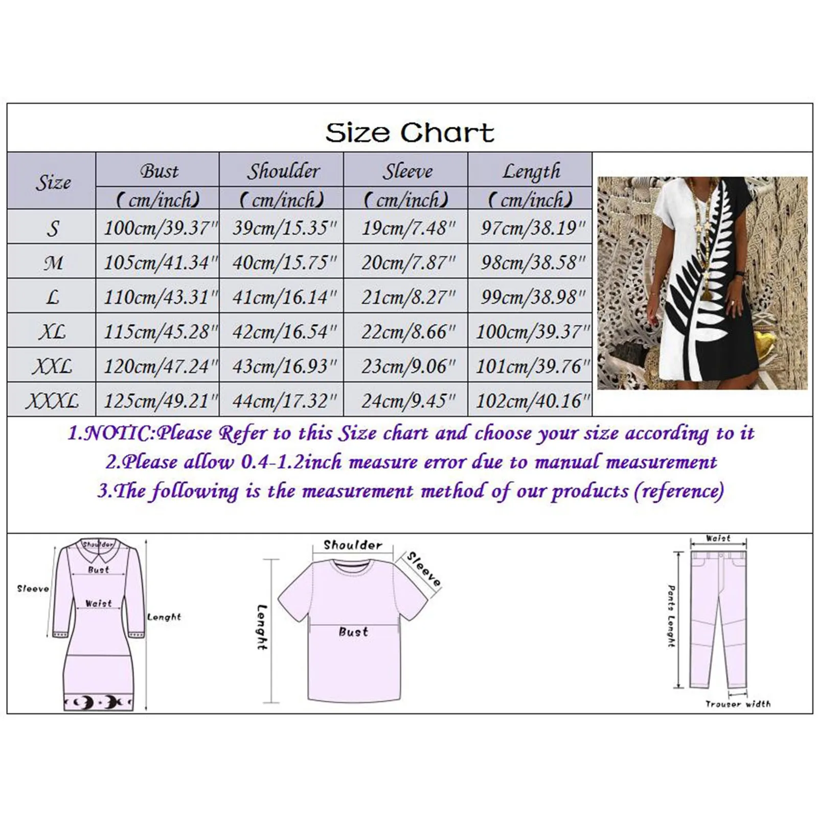 

SAGACE New Casual Women's Dress Ladies Fashion Street Digital Multi Color Print Loose V-neck Dress