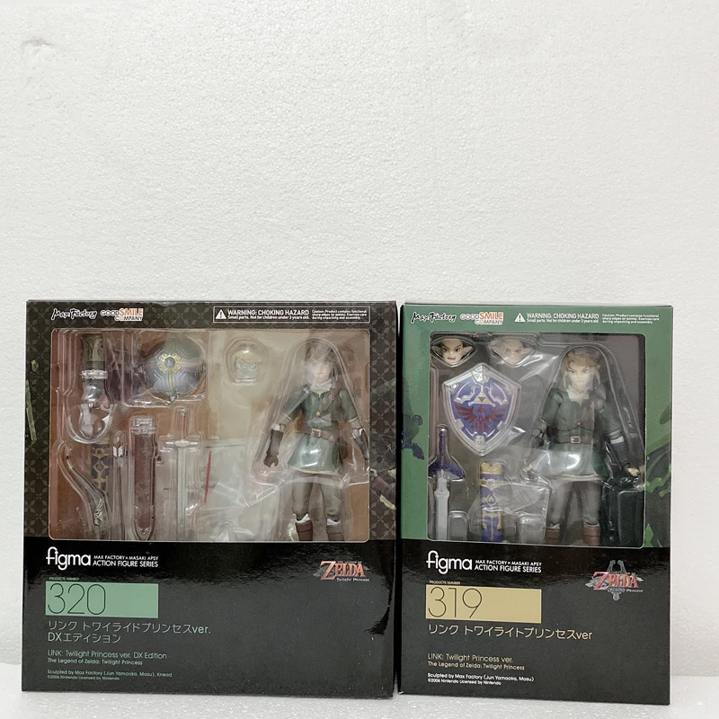 

Skyward Sword Link Twilight Princess Figma 319 320 Action Figure Collectible Model Toy