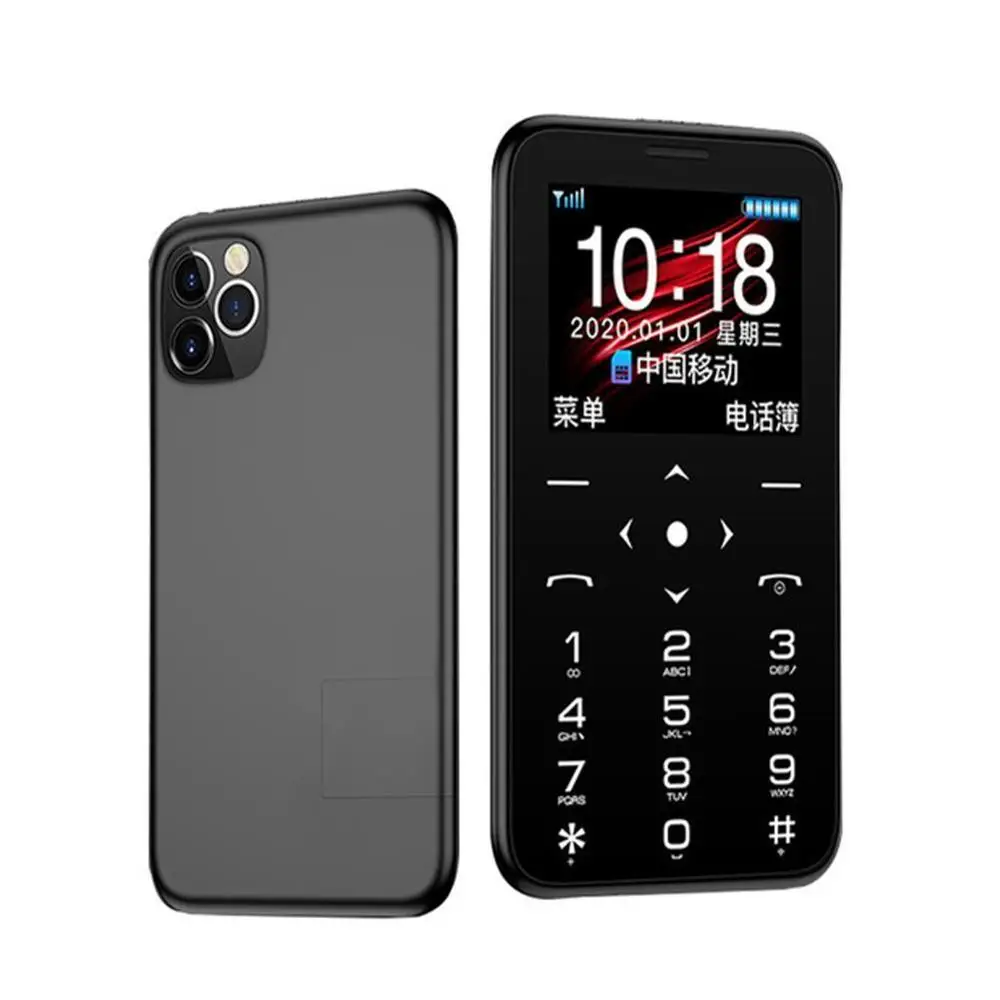 Ретро мини мобильный телефон Поддержка наушники фонарь Камера Bluebooth дети русский