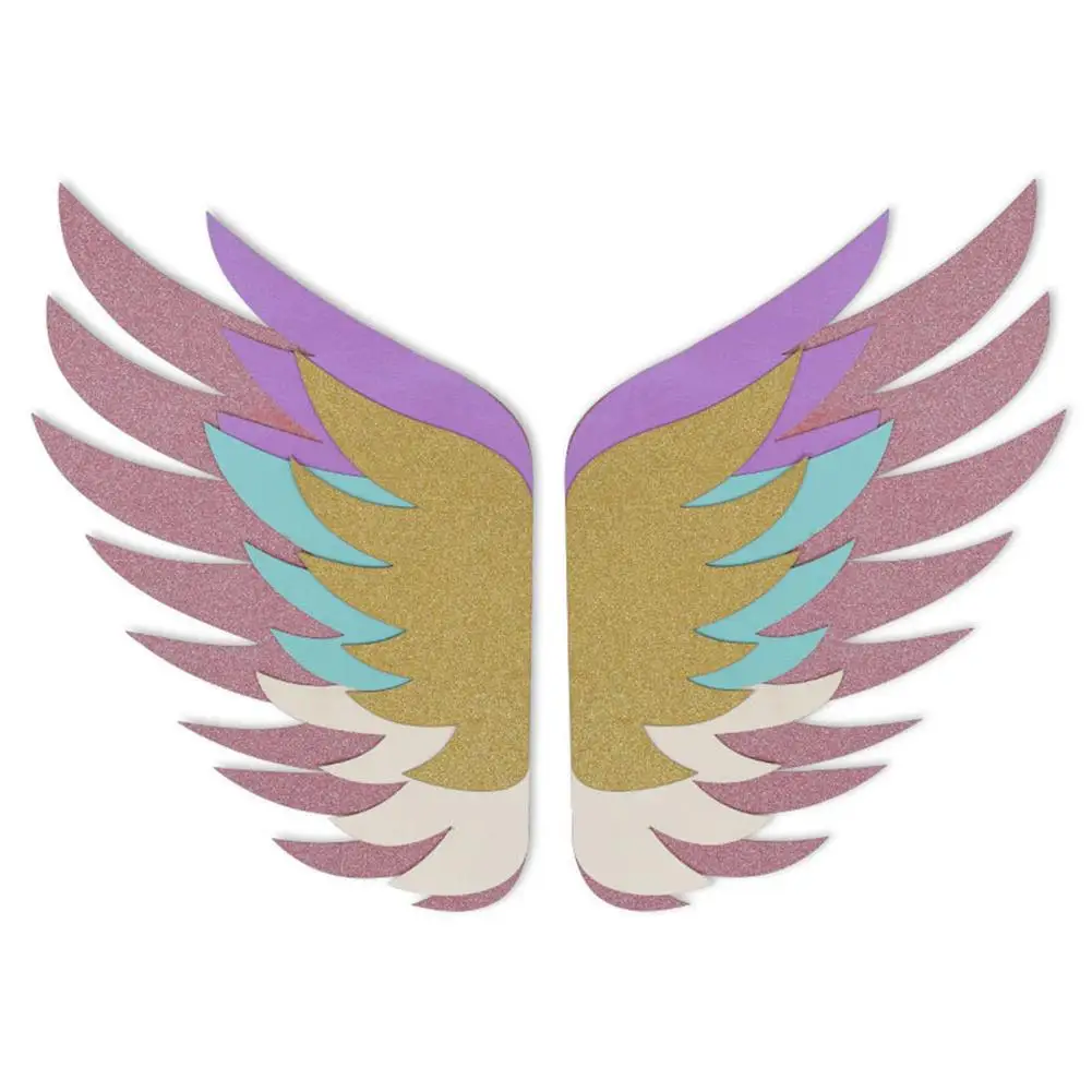 2 шт. вечерние украшения для торта топпер кекса Блестящий бумажный Топпер