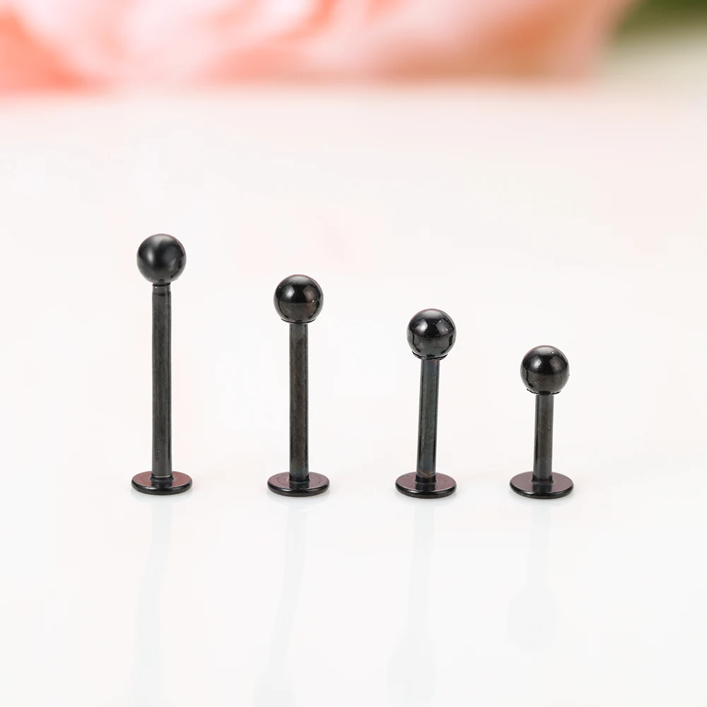 Новинка Лидер продаж черный спиральный для хряща Козелок Уха серьги гвоздики Daith