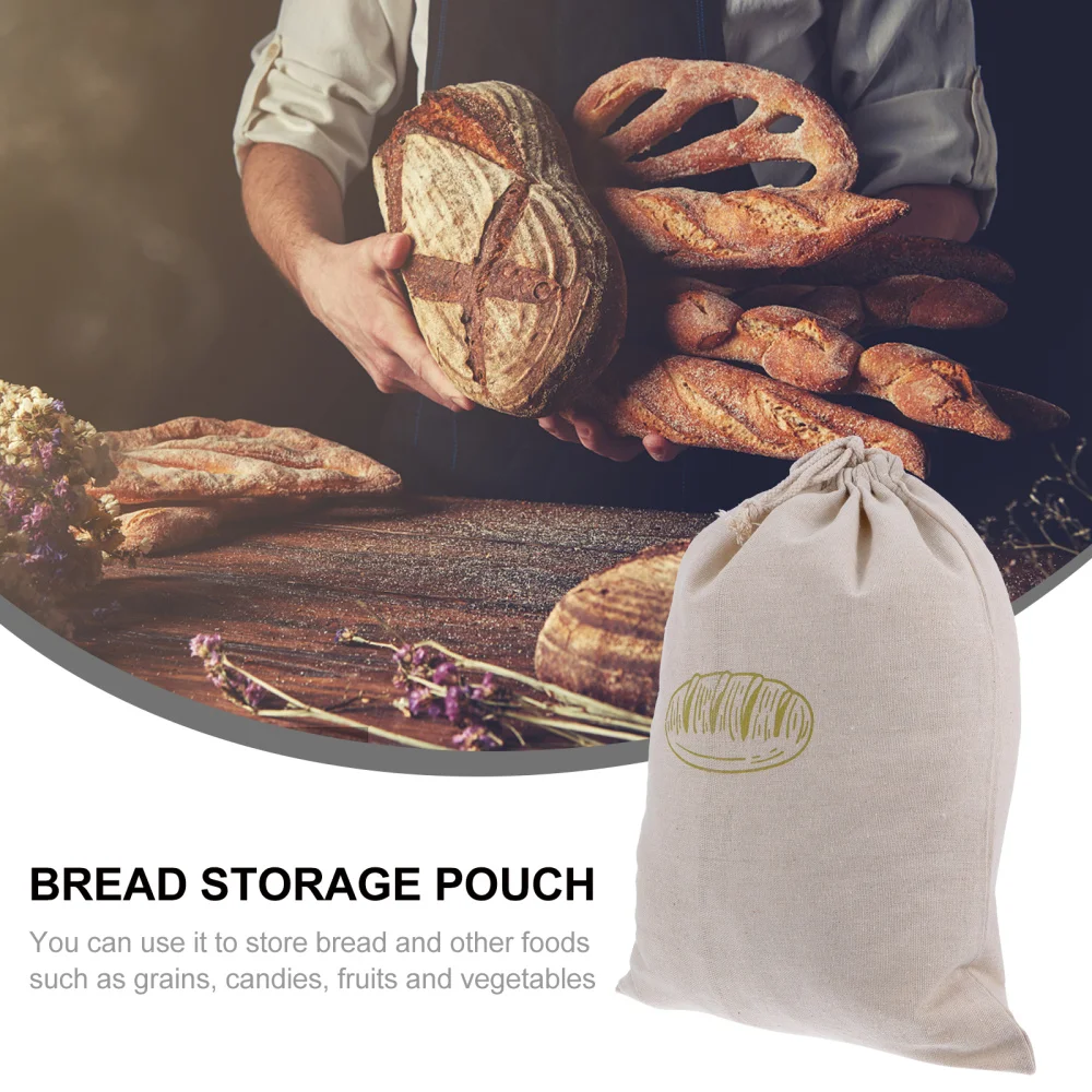 1 шт. белье хлебный мешок многоразовая сумка кисет домашний хлеб чехол для